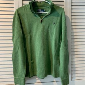 Polo Heavy Sweater, Light Green, M